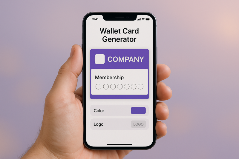 Apple wallet pass generator Apple wallet pass generator