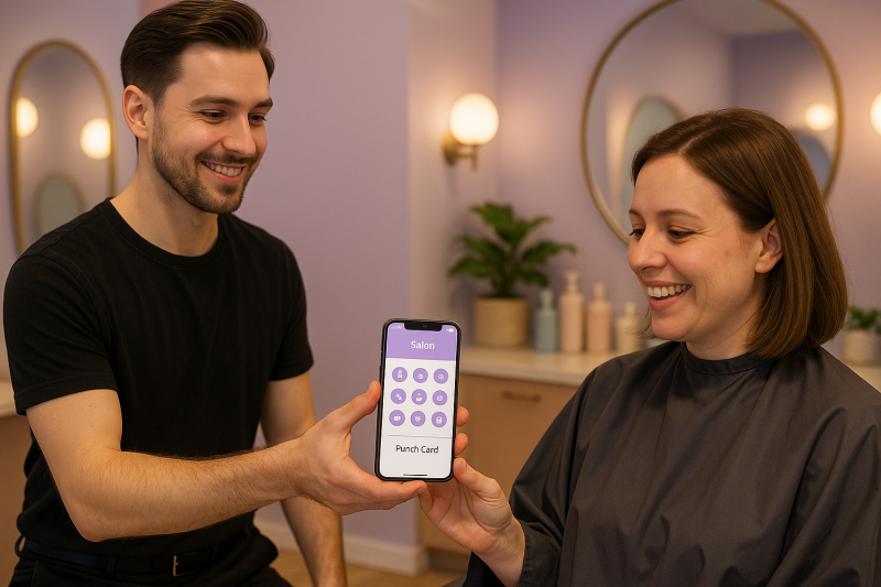 Best punch card app for hair salons and beauty businesses
