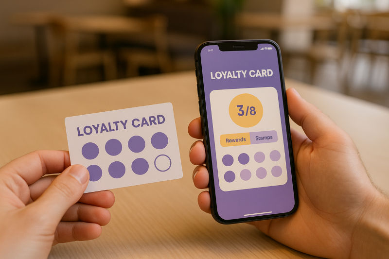 Carte de fidélité numérique vs carte papier — quel est le meilleur choix? Carte de fidélité numérique vs carte papier — quel est le meilleur choix?