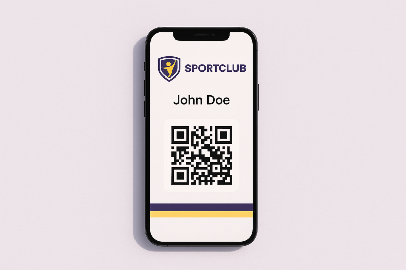 Digitale ledenkaart voor sportclubs en verenigingen Digitale ledenkaart voor sportclubs en verenigingen