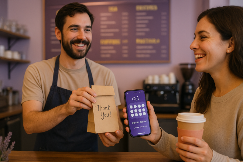 Fidelización de clientes mediante recompensas personalizadas