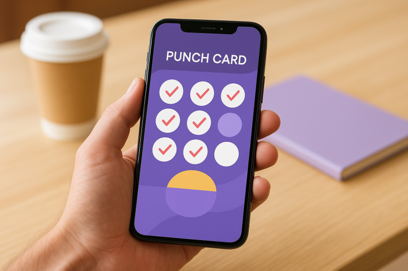 How to increase repeat customers with a digital punch card How to increase repeat customers with a digital punch card