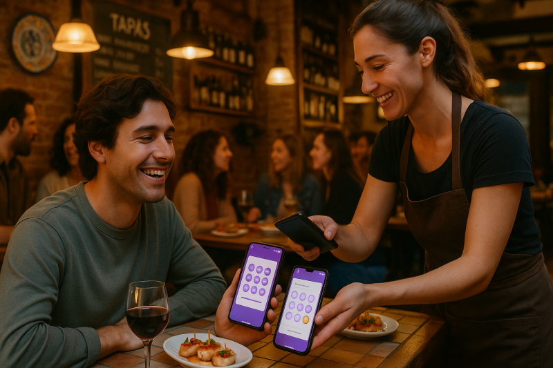 Programa de fidelización para bares y tapas