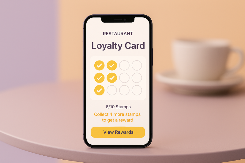 Restaurant loyalty software