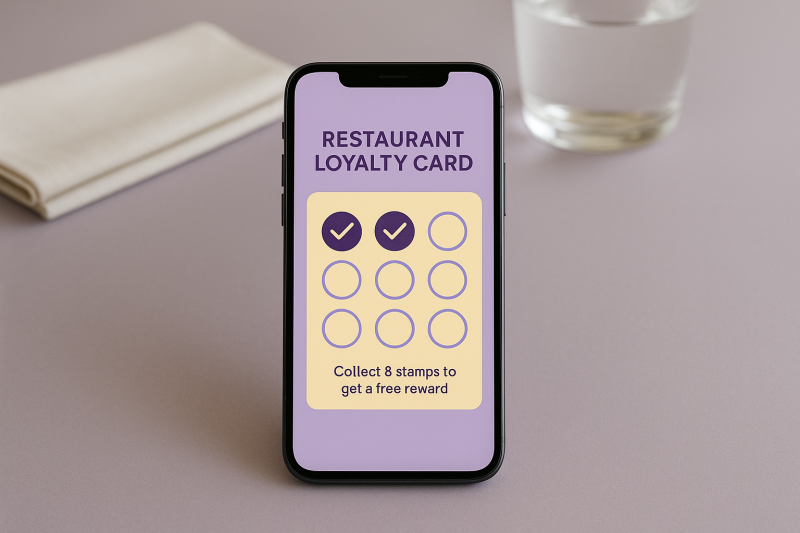 Tarjeta de fidelidad digital para restaurantes — guía completa