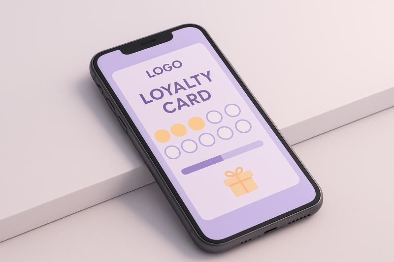 What is a digital loyalty card and how does it work?